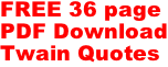 FREE 36 page PDF Download Twain Quotes
